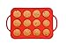 Metal Frame Premium Silicone Muffin Pan / Tin Cupcake Mold by Daisy's Dream - 12-Cup Silicone Pan / Baking Tray - Easy To Use - Simple To Clean