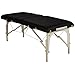 EarthLite Portable Massage Table Package Avalon TILT – Foldable Treatment Table with Tilt Option, Reiki Endplate, Premium Flex-Rest Face Cradle & Strata Cushion, Carry Case (30”x73”), Black