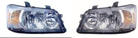 GO-PARTS - Pair/Set - for 2007-2007 Toyota Highlander Front Headlights Assembly Front Housing/Lens/Cover - Left & Right (Driver & Passenger) Replacement TO2519111 TO2518111 81130-48550