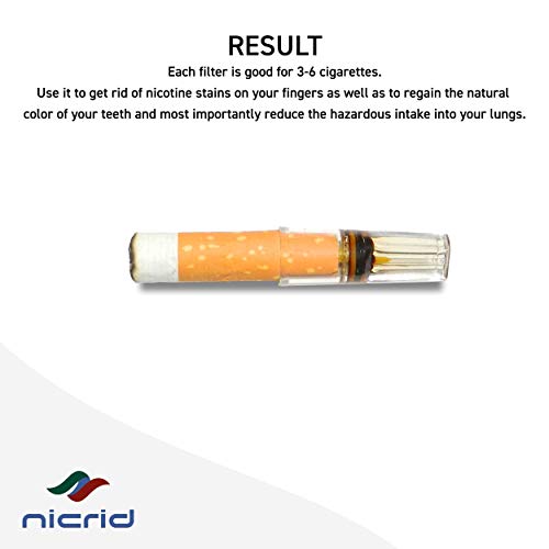 Nicrid 8 Hole Premium Disposable Cigarette Filters Advanced