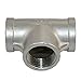 T Shaped Thread 3 Way Equal Tee Coupling SS 304 3/4