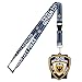 Batman Gotham Police Department Lanyard Keychain, Blue, One Size