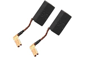 DWE4011 Angle Grinder Carbon Brushes Replacement, 2PCS Compatible with DWE4120, DWE4020-B3, DWE4100, DWE4120N, CMEG200 Type 1