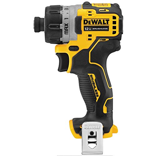 DEWALT XTREME 12V MAX* Cordless Screwdriver, 1/4-Inch, Tool Only (DCF601B)