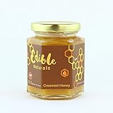 WOHO Editable Pure Creamed Honey All Natural Spun Raw Honey (Plain), 8oz