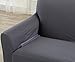 Great Bay Home (Sofa Tucker - Set of 5, Clear)