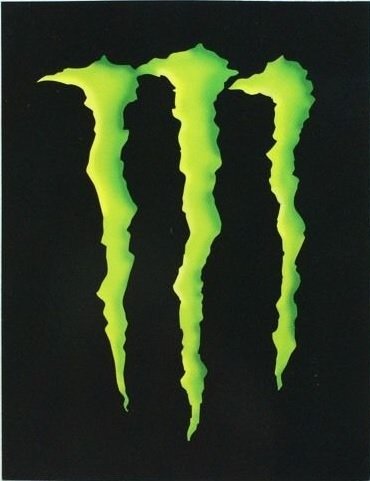 Edwin Group of Companies Monster Energy Logo Sticker Decal Sponsor Sheet Kit 9" x 6"