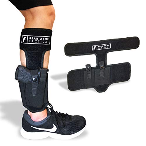 Ankle Holster for Concealed Carry | American Company | Comfortable & Secure | Compatible with Glock 43, 42, 30, 27, 26 S&W M&P Shield 9mm, Bodyguard .380, Ruger LCP, LC9, Sig Sauer P365 P238, Kimber