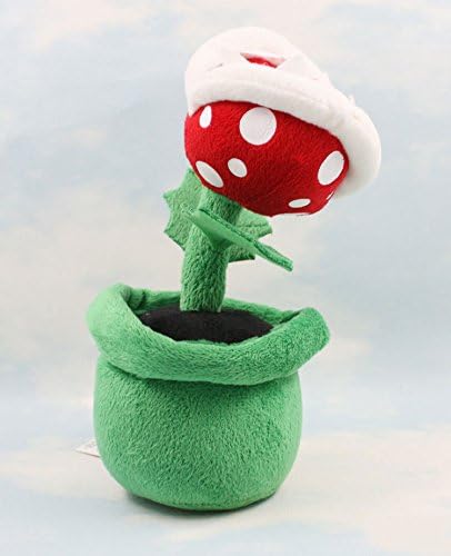 8" Piranha Plant of Super Mario Bros Plush Doll Stuffed Animals Toys Gifts