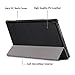 10.1 inch Tablet Case for Lenovo Tab M10 (TB-X505F/ TB-X605F), DETUOSI Ultra Slim Premium Folding Stand Cover Lenovo Tab M10 Case for Lenovo 10.1 inch Tablet Model: 2019 TB-X505F & 2018 TB-X605F,Black