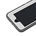Co-Goldguard Case for iPhone 7 Heavy Duty for iPhone 8 Case Durable 3 in 1 Hard Cover Dust-Proof Shockproof Drop-Proof Scratch-Resistant Shell (Gray White)