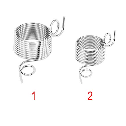 Sewing Tools & Accessory - 17mm 19mm Stainless Steel Knitting Finger Thimble Yarn Stranding Guide - & Thread Knit Guide Knit Yarn Thread Crochet Thread Wool Crochet Winder Coral Hand Wove - Thumbnail 2