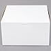 Southern Champion Tray SC 0977-5 Premium Clay Coated Kraft Paperboard White Non-Window Lock Corner Bakery Box, 10