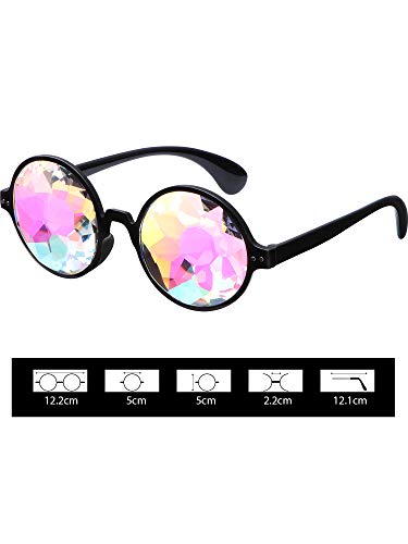 1 Kaleidoscope+Goggles+Sunglasses+Festival+Decoration