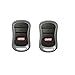 Genie G3T-BX Intellicode 3-Button Remote Mini KeyChain Remote 37218R, Lot of 2