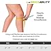 BraceAbility Kids Knee Band | Child Osgood Schlatter Strap for Jumpers Knee, Patella Tendonitis, Youth Sports Brace with Pad for Running, Soccer, Volleyball & Basketball (3XS)