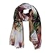 Datework Lady Long Wrap Women's Shawl Chiffon Scarf Scarves (Pink)