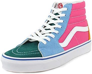 color block high top vans