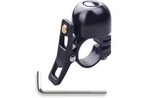 Sportout Copper Alloy Bike Bell, Classic Bicycle Bell, Loud Sound Bike Ring for Road Bike, Mountain Bike, City Bike, Sports Bike, Cruiser Bike, BMX Bike