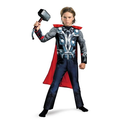 DIS43656 (4-6) Child Thor Costume