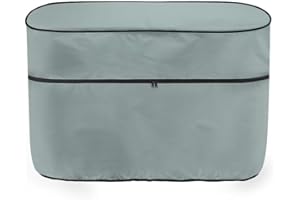 Coldinair Light Gray Heavy Duty Cover for RV,Travel Trailer,Camper,Propane Tank Cover for Double 20lb Tanks,Trailer Travel Accessories