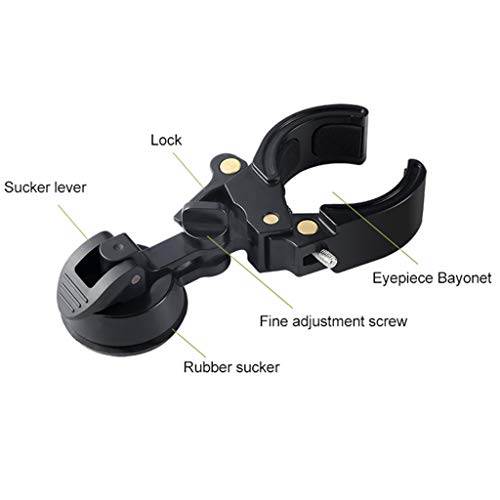 Huilier Universal Digital Camera Phone Bracket Mount Support Holder for Spotting Scope Monocular Binoculars Eyepiece Bayonet