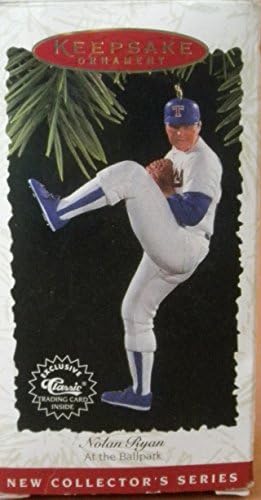 CLEARANCE Hallmark Keepsake Nolan Ryan at the Ballpark Christmas Tree Ornament New Collector's Series