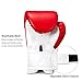 SKL Kids Boxing Gloves 4oz Training Gloves for Children Cartoon Sparring Boxing Gloves Training Mitts Junior Punch PU Leather Age 5-12 Years(Red)