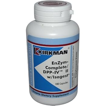 Amazon.com: Enzym-Complete/DPP-IV II with Isogest -180 Capsules: Health