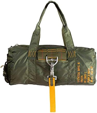 vintage military duffle bag