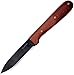 Condor Tool & Knife Kephart Knife 4 1/2 Inch W/Leather Sheath - 1075 High-Carbon Steel Blade - Ergonomic Walnut Handle for Precise Control - Ideal for Survival, Camping, and Outdoor Adventures