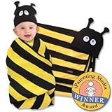 SOZO Beehave Swaddle Blanket & Cap Set