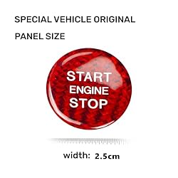 Engine Push Start Stop Button Cover Trim for