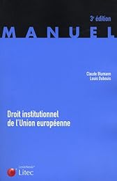 Droit institutionnel de l'Union européenne