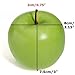 12pcs Decorative Large Artificial Red Apple Plastic Fruits Home Party Decor