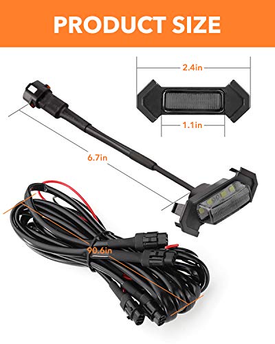 3 Grille+Lights+Harness+Toyota+Tacoma