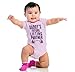 Brisco Brands Fathers Day Daddys Future Gym Partner Baby Bodysuit Jumper Boys