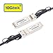 SFP+ DAC Twinax Cable, 10G Direct Attach Copper Passive Cable, SFP+ to SFP+ Patch Cable, Compatible with Intel XDACBL3M, 3-Meter(10ft)