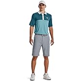 Under Armour Mens UA Performance 3.0 Colorblock Polo Apparel - Sweat Wicking LGT