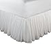 Greenland Home Cotton Voile Dust Ruffle, 15-inch L, White