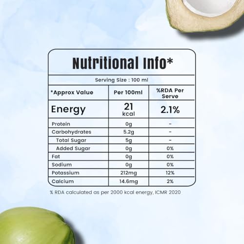 Yu - 100% Natural Coconut Water - Zero Preservatives - No Added Sugar - 1 litre 2