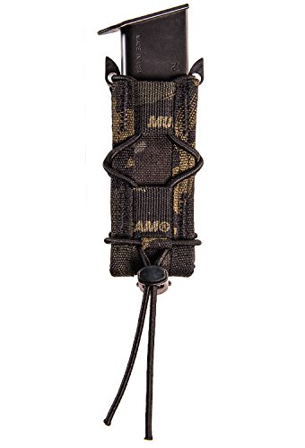 High Speed Gear Single Pistol Taco Mag Pouch, Molle, Color Multicam Black