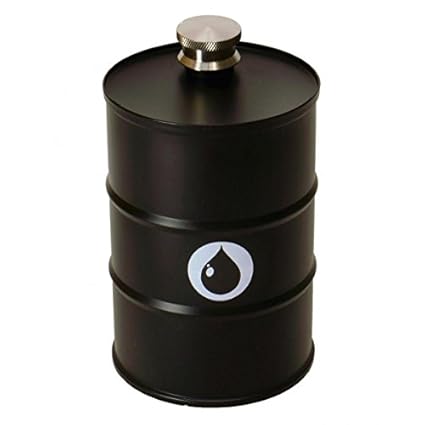 Ölfass Flachmann - Öltonne Taschenflasche Taschenflachmann
