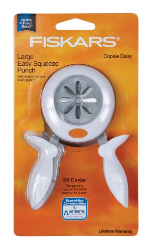 Fiskars Large Squeeze Punch, Oopsie Daisy