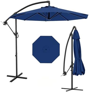 16 ft extra large outdoor patio market umbrella 16ft Market Patio Umbrella w/ Cross Base, Crank, Aluminum Frame   leesa2f.com