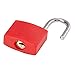 Mini Luggage Locks, Colorful Suitcase Padlocks with Keys (4 Pack)