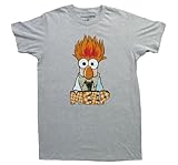 Mighty Fine Beaker Meep T-Shirt Gray