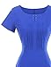 GownTown 1950s Vintage Dresses O-Neck Short-Sleeves Dresses Stretchy Dresses