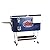 Tommy Bahama Rolling Party Cooler, Stainless Steel, 77 Quart Capacity