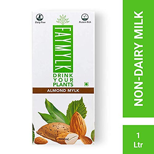 Faymylk Almond Milk Plain Unsweetened 1 Litre Amazon.in Grocery